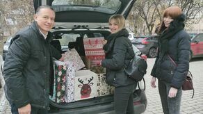 Pracowników lubelskiej firmy Britenet do kupna mikołajowych prezentów nie trzeba było zachęcać