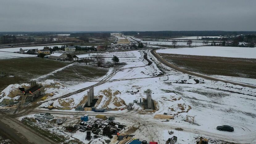 Postępy budowy A2 na odcinku Swory–Biała Podlaska