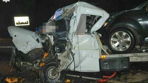 Czołówka z autokarem. W środku 29 pasażerów 