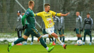 Motor przegrał w sparingu z Legią Warszawa 0:4. Napastnik na testach