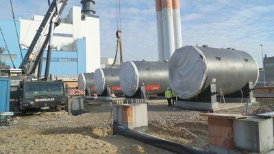 Następnym etapem, planowanym na pierwszy kwartał przyszłego roku, będzie dostawa i montaż kolejnych pięciu kotłów