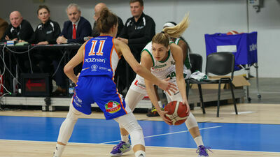 Katarina Zec w pierwszym meczu z Ramat Hasharon zdobyła aż 11 pkt

