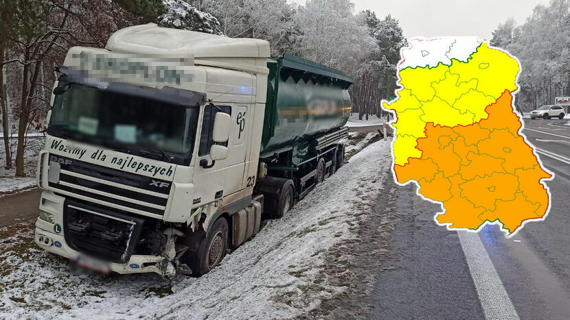 Wypadek w Firleju<br />
<br />
Na grafice obszar obowiązywania nowego ostrzeżenia IMGW dla województwa lubelskiego