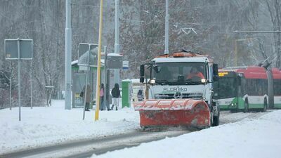 Odśnieżanie Lublina w trybie kryzysowym 