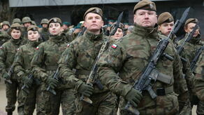 "Terytorialsi" złożyli przysięgę. Defilada w Puławach