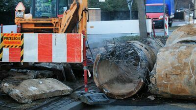 Szpital przełącza się na zasilanie awaryjne. Poważna awaria sieci ciepłowniczej w Puławach
