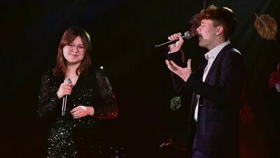Jakub Rogala i Weronika Kubiś, wokaliści z Puławskiego Ośrodka Kultury