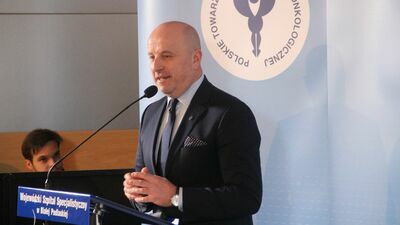 Adam Chodziński kieruje bialskim szpitalem od listopada 2019 roku