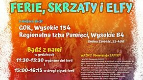 Ferie bez nudy. GOK zaprasza