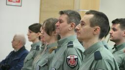 Ślubowanie nowych funkcjonariuszy w Białej Podlaskiej 