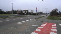 Z ulicy Struga nie można zjechać na małą obwodnicę