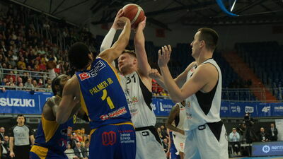 Fragment ubiegłorocznego finału Suzuki Pucharu Polski pomiędzy Stalą i Startem