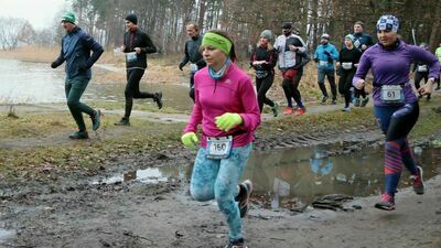 Lublin. City Trail. 200 zawodników chciało się sprawdzić w błocie