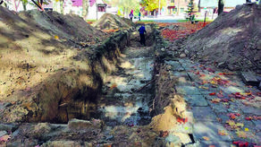 Po badaniach, jakie przeprowadzono jesienią, fundamenty dawnego ratusza zostały zasypane. Ich zarys ma zostać odwzorowany w ramach planowanej rewitalizacji rynku