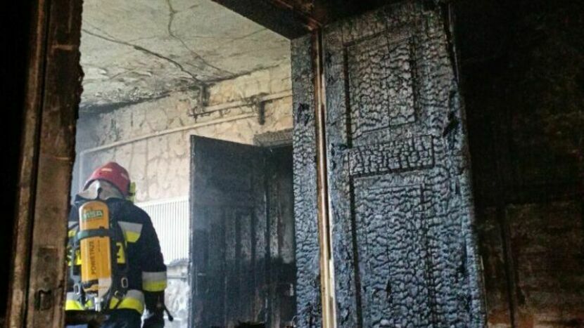 W kwietniowym pożarze w Starym Zamościu zginął 85-letni mężczyzna