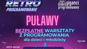 Bezpłatne zajęcia z kodowania. Zabiorą dzieci do cyfrowego świata sprzed 30 lat