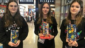 Na zakupy z serduszkiem. WOŚP gra w centrum handlowym w Zamościu