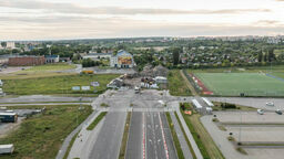 Obecnie ul. Lubelskiego Lipca '80 urywa się na skrzyżowaniu z ul. Cukrowniczą. Docelowo ma poprowadzić do ronda u zbiegu ul. Krochmalnej i Diamentowej.