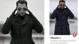 To zdjęcie Sebastiana Sagana, wykonane przez jego przyjaciela Bartłomieja Winiarczyka jest jednym z ukradzionych przez stalkera, które Robert I. wykorzystał do zbudowania swojego profilu na portalu randkowym.