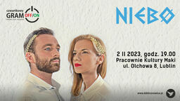 Koncert zespołu NIEBØ w Pracowniach Kultury Maki