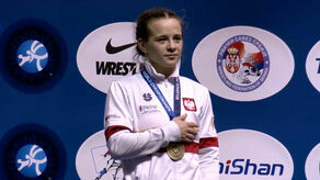 Anhelina Łysak w 2022 roku zdobyła brązowy medal mistrzostw świata w Belgradzie

