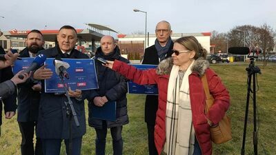 Konferencja polityków PiS