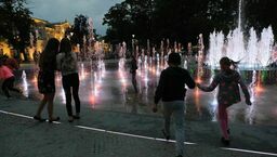 Fontanna multimedialna na pl. Litewskim