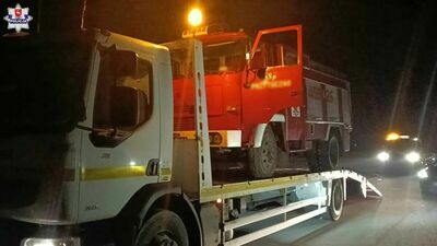 Lubelskie. Kierowca wozu strażackiego bez prawa jazdy… Ale to nie tak, jak myślicie