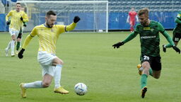 W piątek Motor zagrał z Górnikiem Łęczna na Arenie Lublin, ale w sobotę wrócił na obiekty Lubelskiej Akademii Futbolu