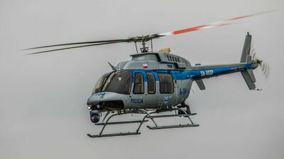 Puławy. Policja ściągnęła śmigłowiec na poszukiwania. Kobietę znalazł przypadkowy przechodzień