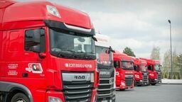 Marcin Potapczuk prowadzi w Białej Podlaskiej dużą firmę transportową PDP Logistics