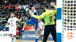 W pierwszym meczu ligowym w tym roku Azoty Puławy pokonały Energa MKS Kalisz 38:31
