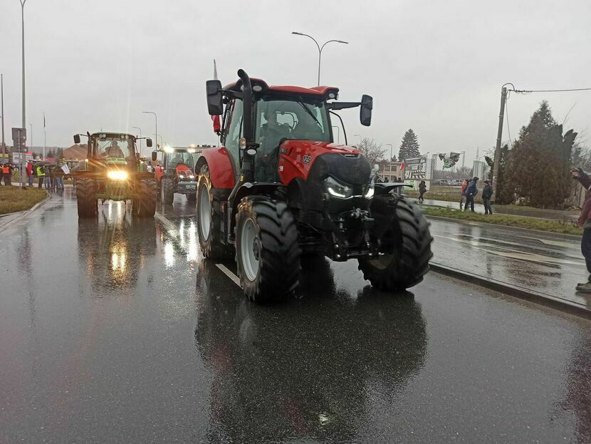 Niedawny protest rolników