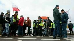 Wielki protest rolników w Dorohusku. „W stodole mam tony zboża z ubiegłorocznych zbiorów”