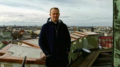 Ks. Łukasz Trzciński, dyrektor Muzeum Archidiecezji Lubelskiej