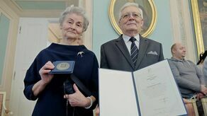 Państwo Maria i Kazimierz Bilowie z Lublina świętowali 55 rocznicę ślubu.