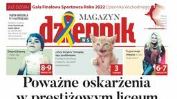 Pierwsza strona Dziennika Wschodniego z 17 lutego 2023 r. 