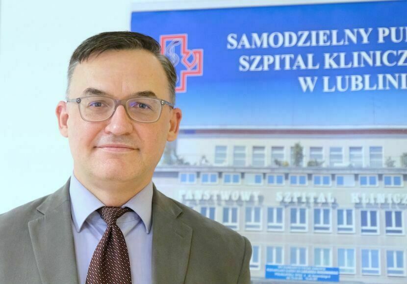 Prof. Konrad Rejdak z Kliniki Neurologii SPSK4 w Lublinie