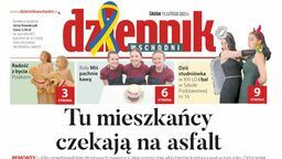 Pierwsza strona Dziennika Wschodniego z 15 lutego 2023 r. 