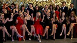 Studniówka Zespołu Szkół nr 1 w Puławach. Najpierw zabawa, potem odliczanie do matury