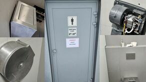 To już kolejny raz, kiedy ktoś postanowił wyżyć się na publicznej toalecie w centrum Biłgoraja