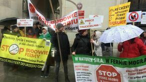 Mieszkańcy protestowali nawet w Warszawie