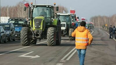 Niedawny protest rolników