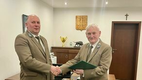 Nowy szef lubelskich leśników (z lewej) inicjował wielu akcji ekologicznych i społecznych, m.in. „Zielony powiat”, „Rajd rowerowy tropem wilka i łosia”, „Sprzątanie Biłgorajskich Lasów” czy „Pomoc dla Ukrainy"