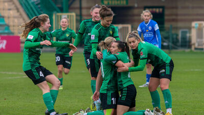 Piłkarki Górnika Łęczna na otwarcie wiosny zaimponowały skutecznością