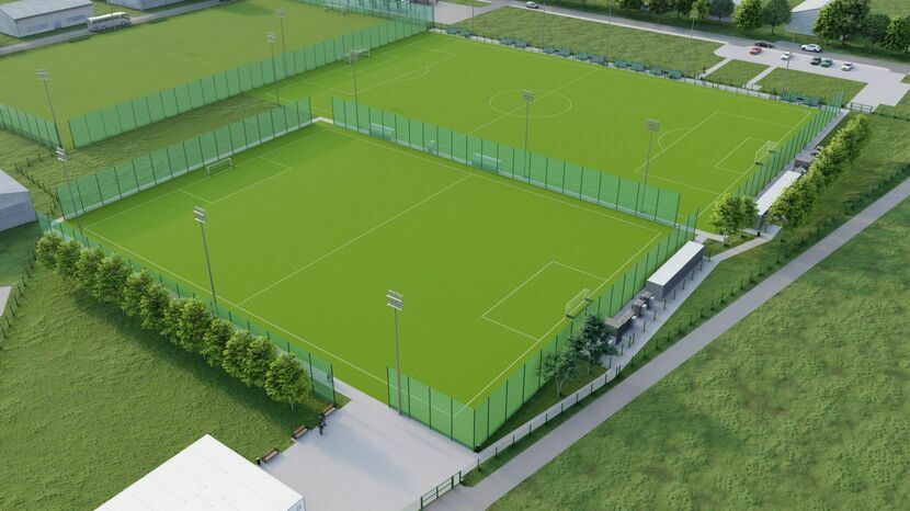 Dzięki dofinansowaniu z Ministerstwa Sportu i Turystyki Górnik Łęczna będzie miał nowe boiska piłkarskie