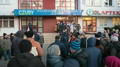 Bunt w spółdzielni mieszkaniowej „Czuby”