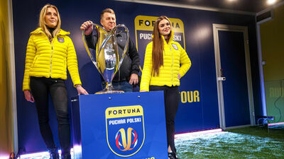 Trofeum za zdobycie Fortuna Pucharu Polski przyjedzie do Łęcznej