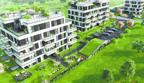 Osiedle EkoPark Jemiołuszki to dwuetapowa inwestycja, na którą składają się 3 kameralne budynki położone przy skrzyżowaniu ulic Jemiołuszki i Gawroniej. Ceny mieszkań tam to 8 600 – 8 800 zł za mkw.
