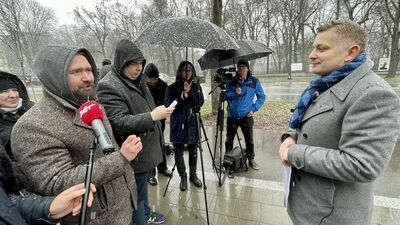 Radny PiS Marcin Jakóbczyk broni P. Czarnka przed zarzutami Jakuba Stefaniaka